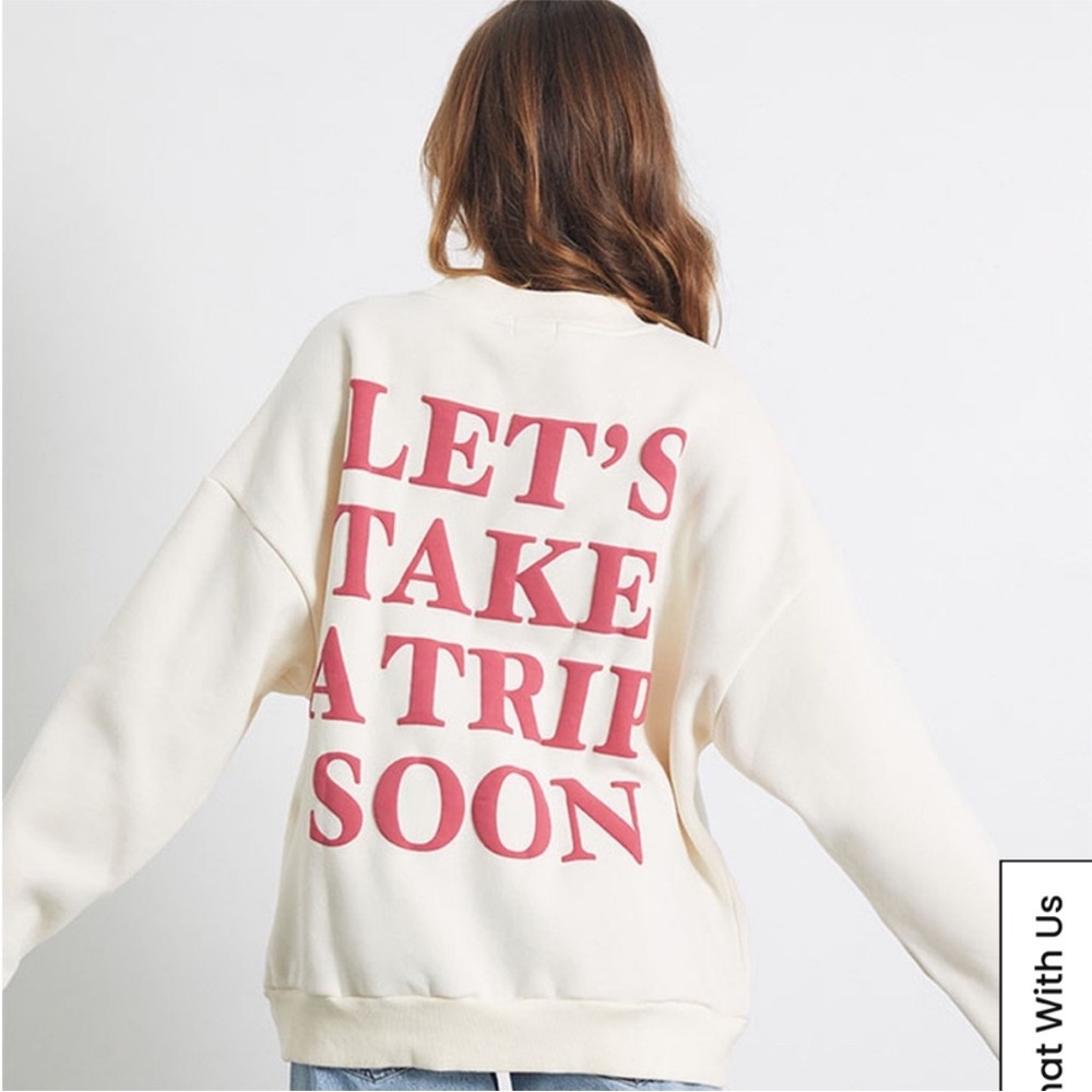 YLLW Let’s Take a Trip Soon Sweater